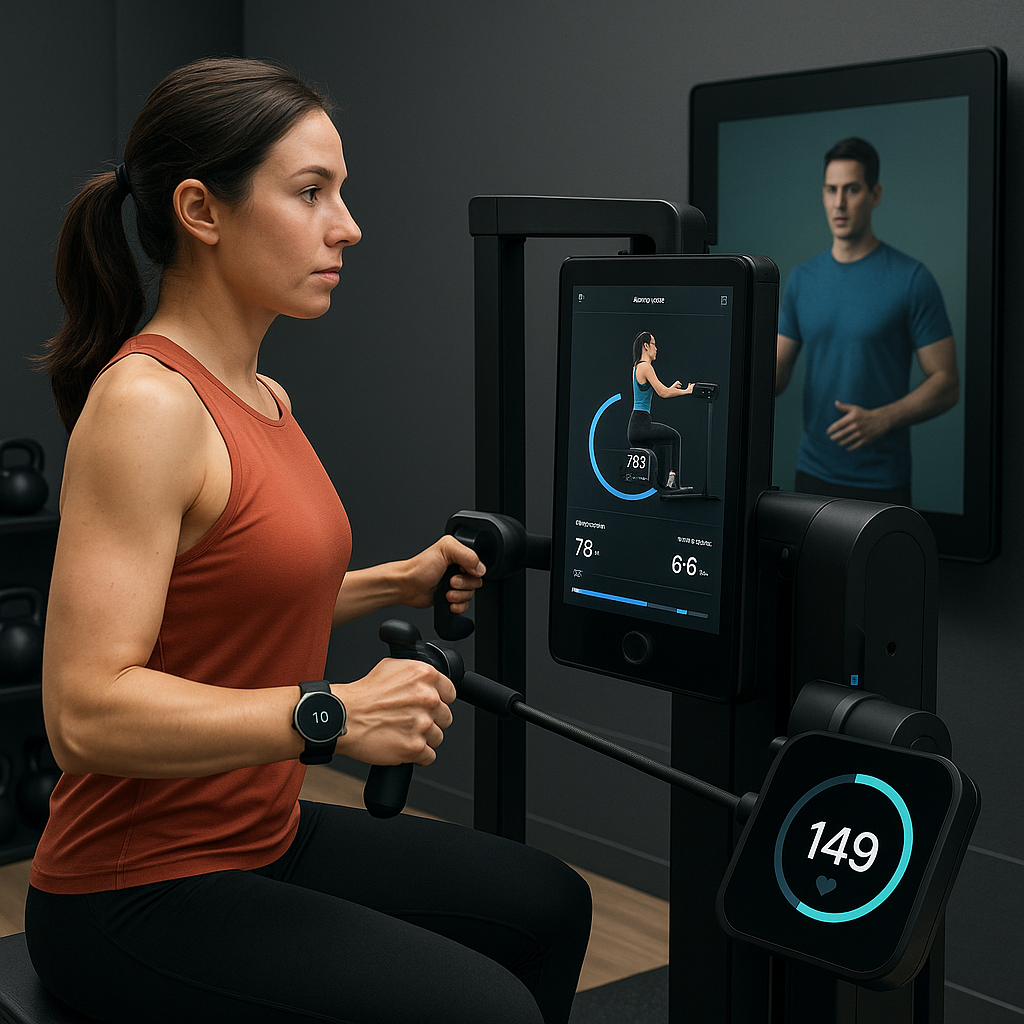 De opkomst van de smart gym: trainen met technologie