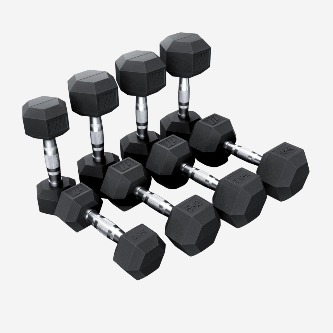Perform | Hexagon dumbbell set 2,5-10kg