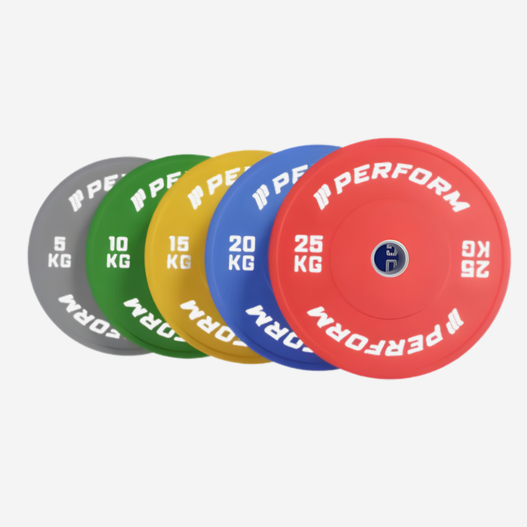 Coloured bumper plates | Sets | Perform Fitness