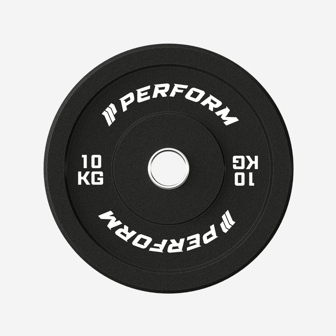 Hi-temp Black Bumper Plate | 5 t/m 25 kg | Perform Fitness