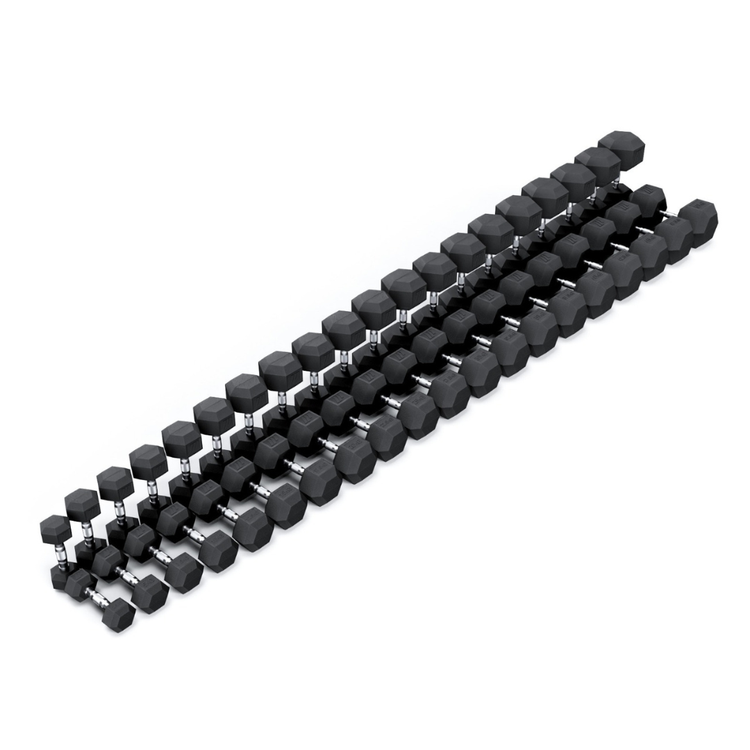 Hexagon dumbbell set 2,5-50kg | Perform Fitness