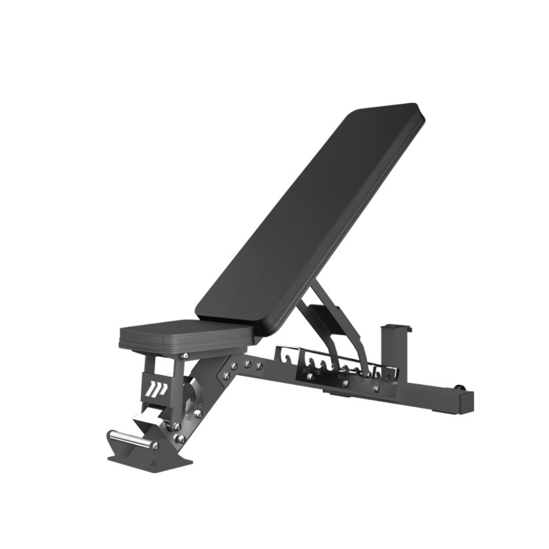 Premium Hexagon dumbbells | set 1-10kg inclusief opslagrack + Adjustable bench pro