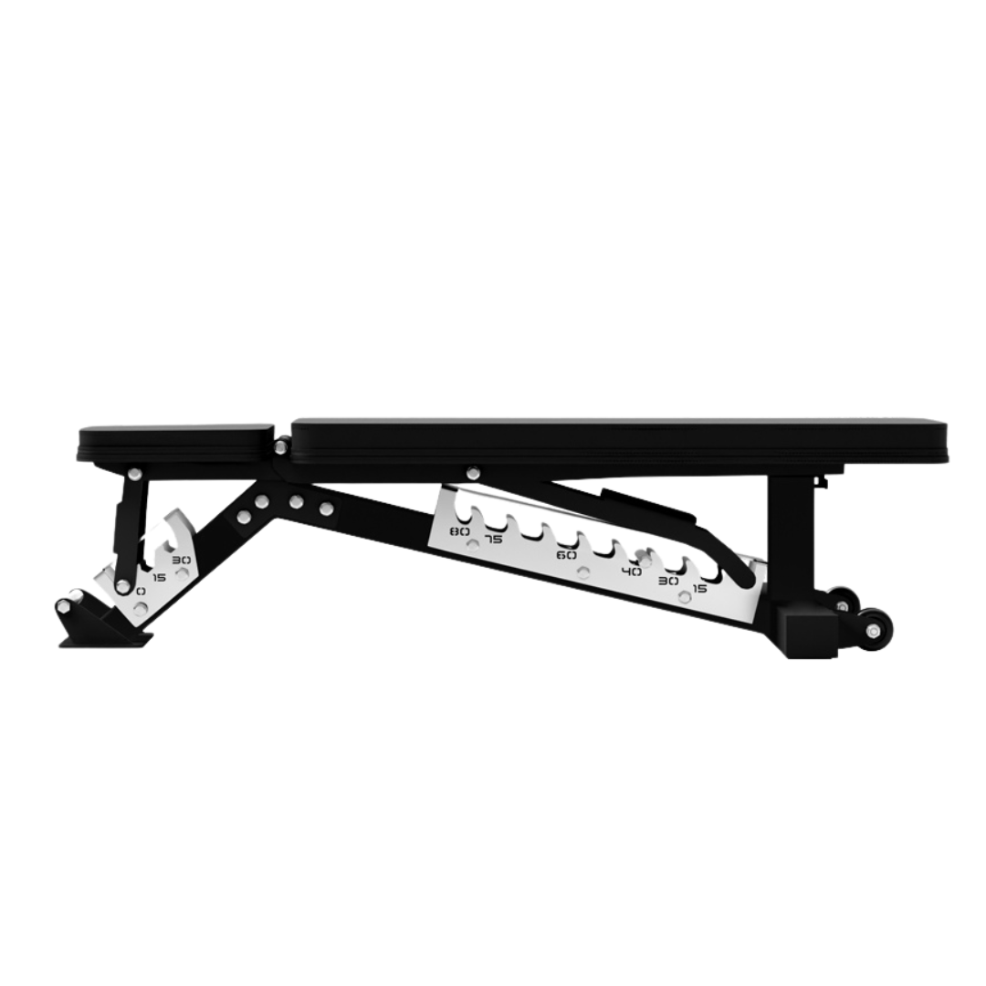 Premium Hexagon dumbbells | set 1-10kg inclusief opslagrack + Adjustable bench pro