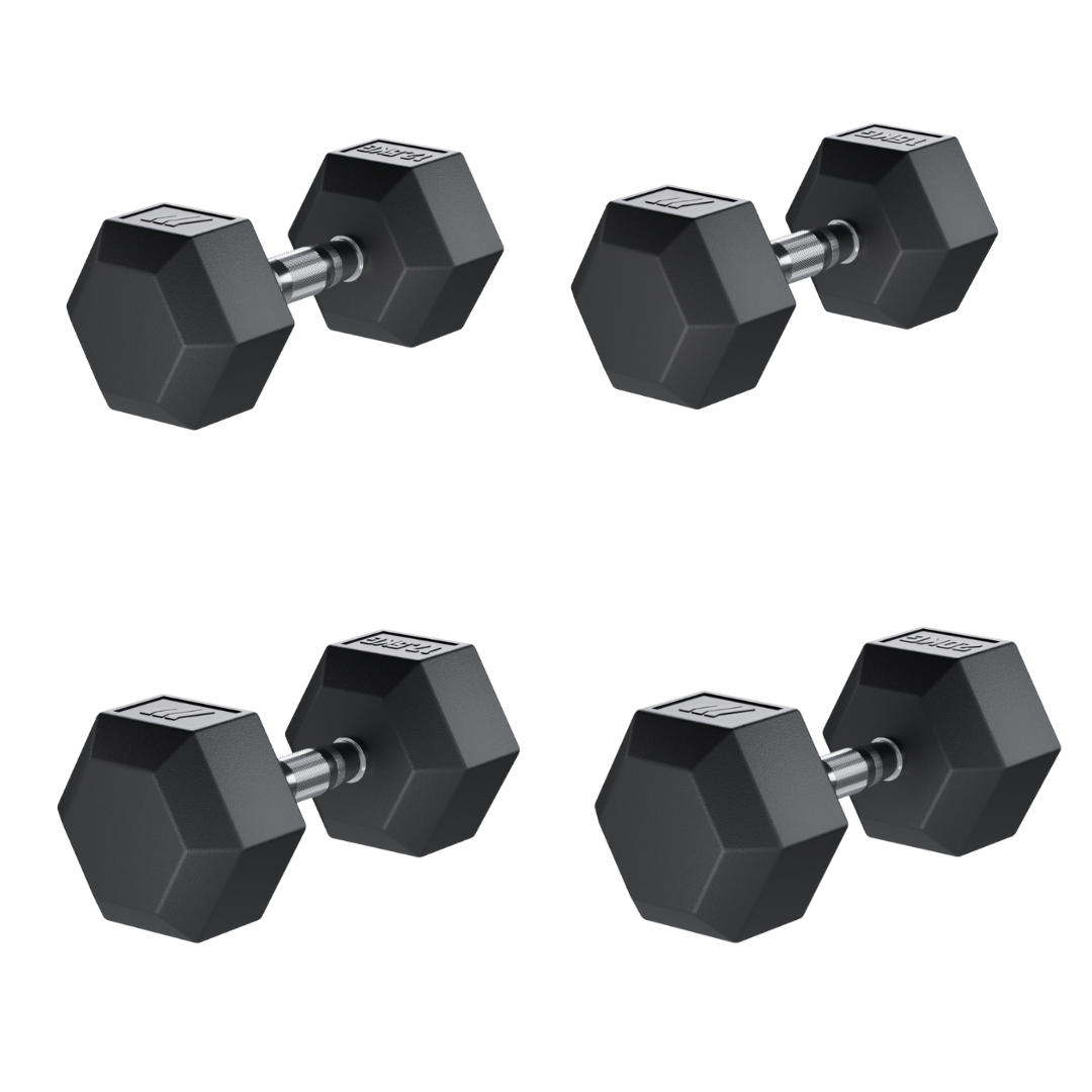 Premium Hexagon dumbbells | Uitbreiding sets