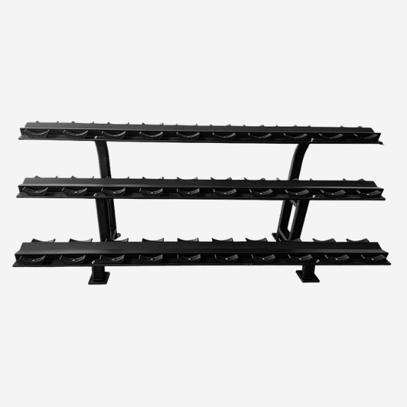Commercial Dumbbell Rack | 15-pairs | Perform Fitness