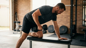 Dumbbell rug oefeningen voor een sterke en brede rug