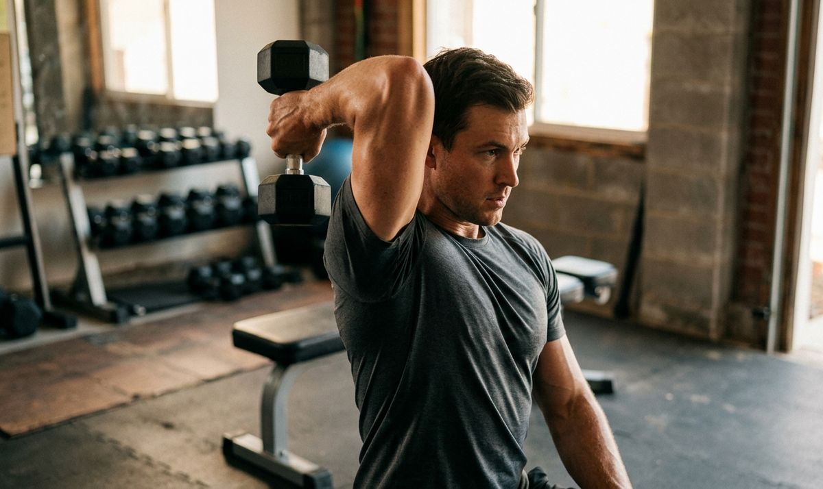 De beste dumbbell triceps oefeningen voor thuis en in de gym