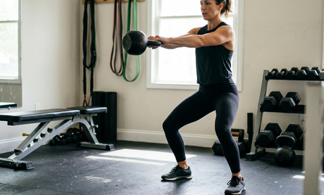 Kettlebell benen oefeningen voor sterke benen en billen