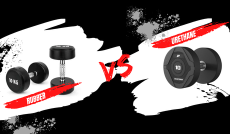 Rubber vs Urethane Dumbbells: Wat is het verschil?