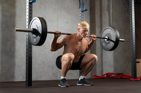 sqauten met barbell