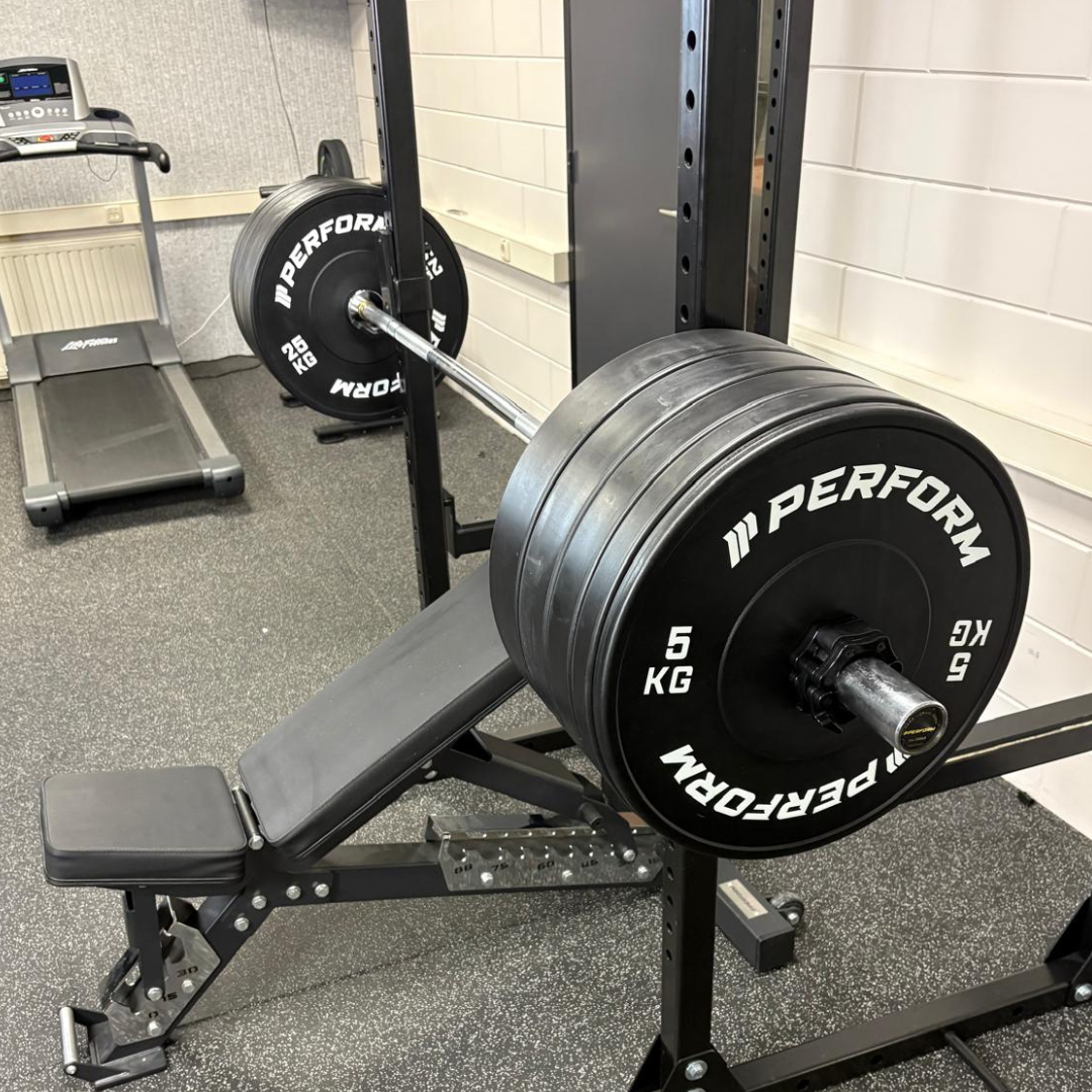 100 of 150 kg set | black bumper plates