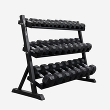 Perform | Premium Hexagon Dumbbells Set 2,5 t/m 30 kg met Opslagrack