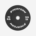 Black Bumper Plate | 15 kg | Perform Fitness