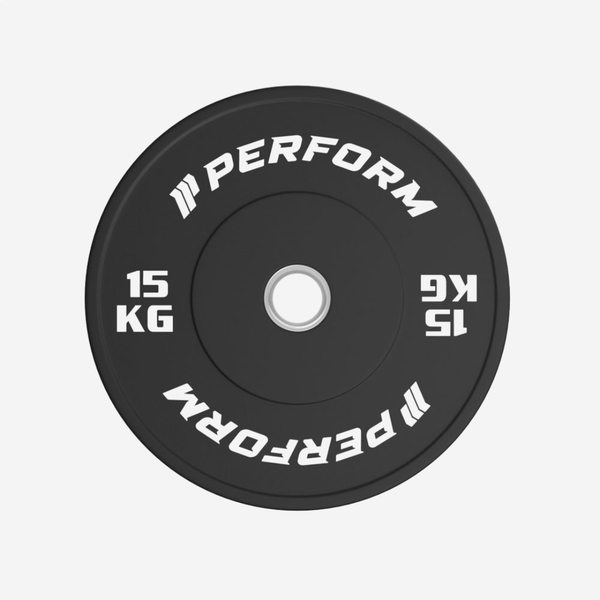 Perform | Black Bumper Plate | 15 kg
