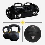 Race Set Basis Women Open | 2x Kettlebell 16 kg, Wall Ball 4 kg & Sandbag 10 kg | Perform Fitness