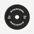 Hi-temp Black Bumper Plate | 10 kg | Perform Fitness