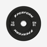 Hi-temp Black Bumper Plate | 5 t/m 25 kg | Perform Fitness