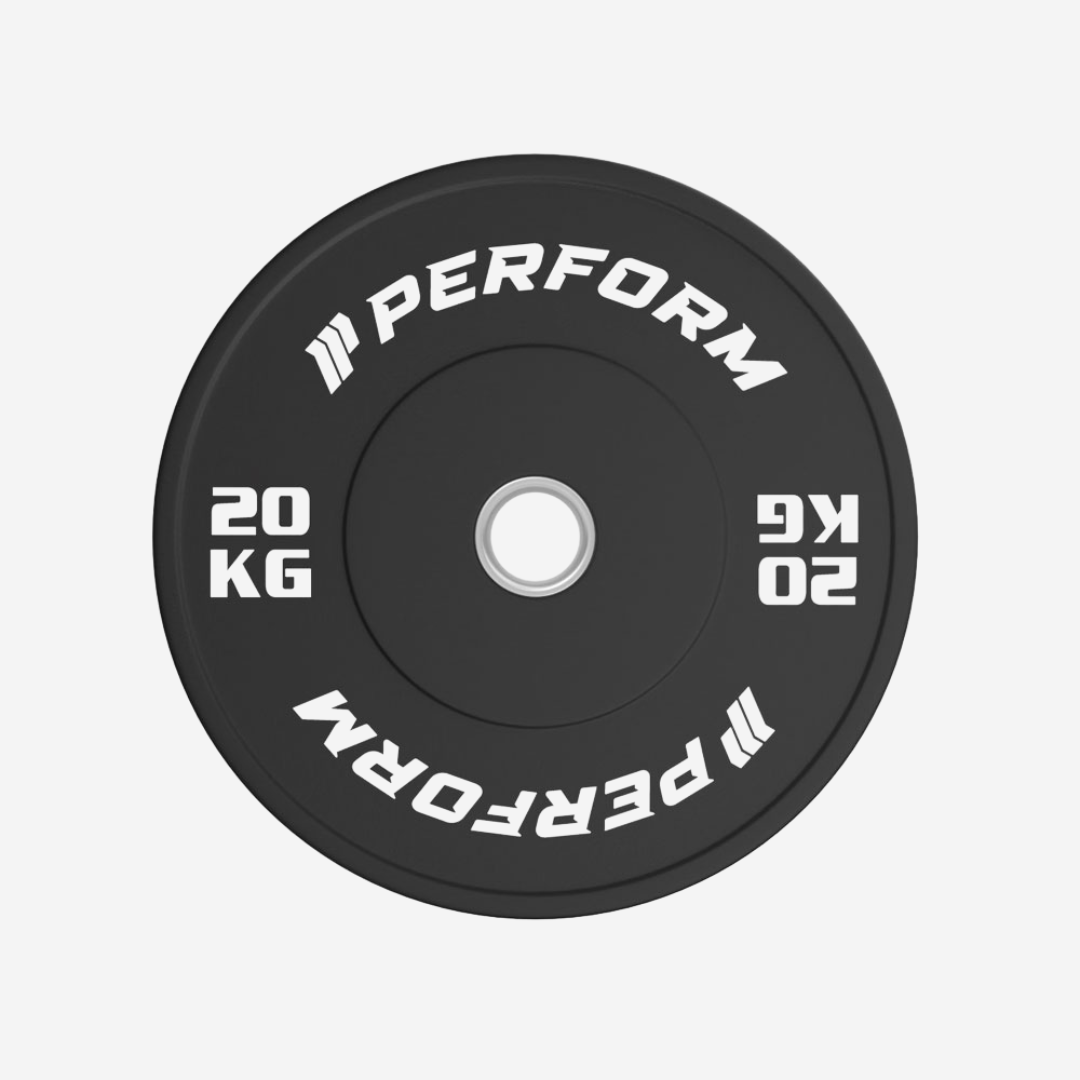 Perform | Black Bumper Plates Set | 150 kg