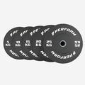 Black Bumper Plates Set | 150 kg | Perform Fitness