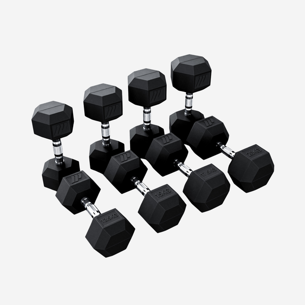 Hexagon dumbbell set 12,5-20kg | Perform Fitness