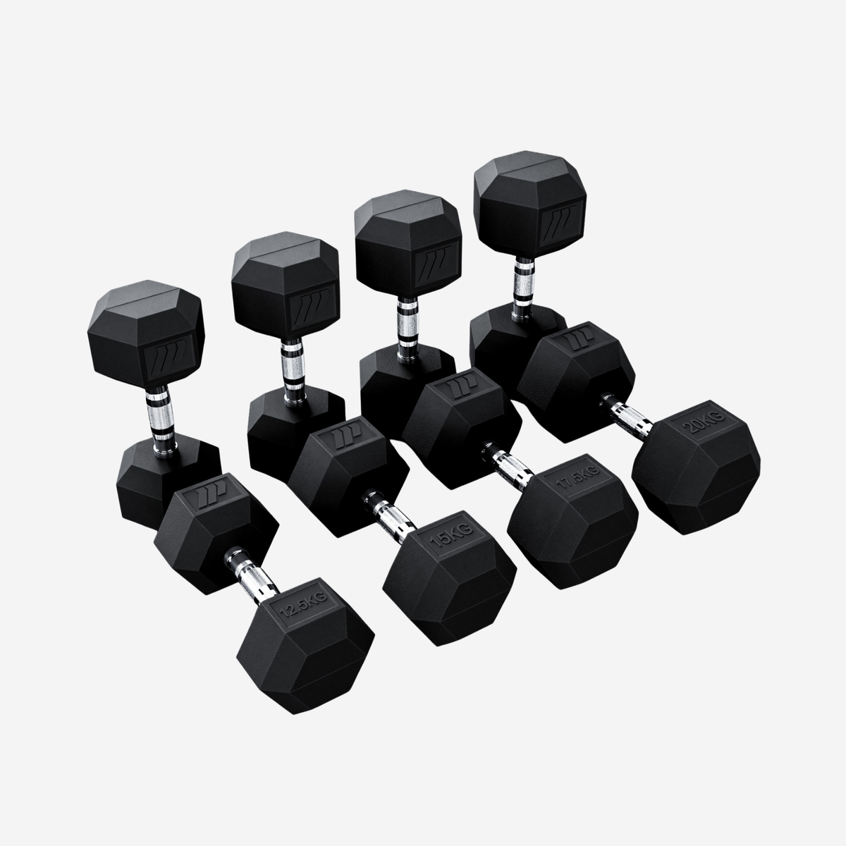 Premium Hexagon dumbbells | Uitbreiding sets | Perform Fitness