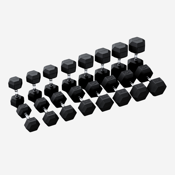 Hexagon dumbbell set 12,5-30kg | Perform Fitness