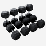 Premium Hexagon dumbbells | Uitbreidingsset 32,5 t/m 40kg set | Perform Fitness