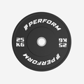 Black bumper plate | 5 t/m 25 kg | Perform Fitness