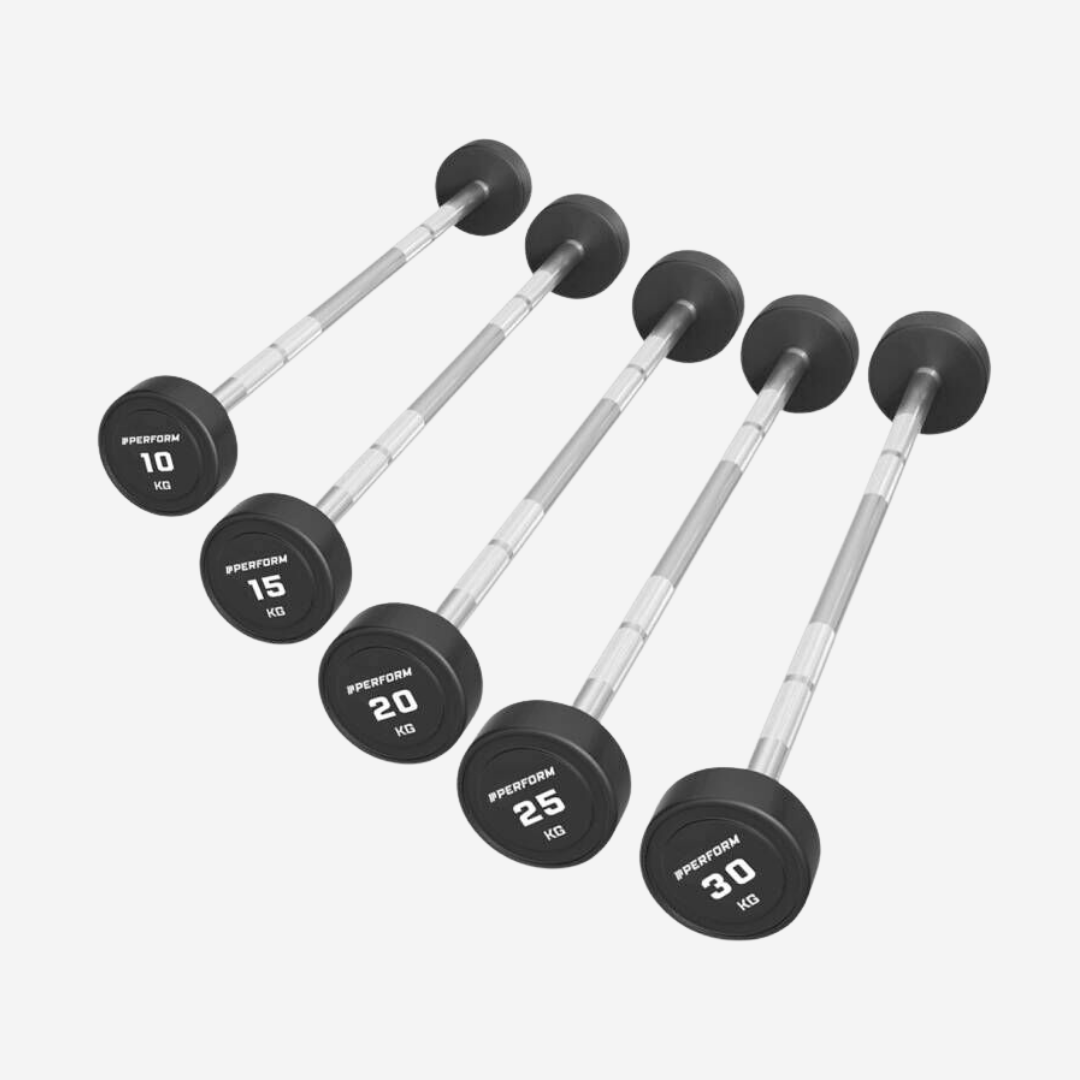 CPU Straight-bar Set | 10-15-20-25-30 KG | Perform Fitness