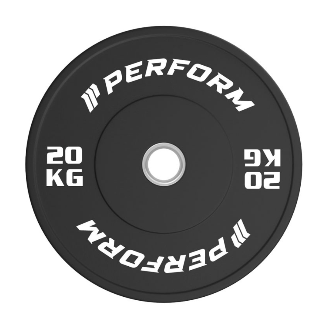 Black bumper plates