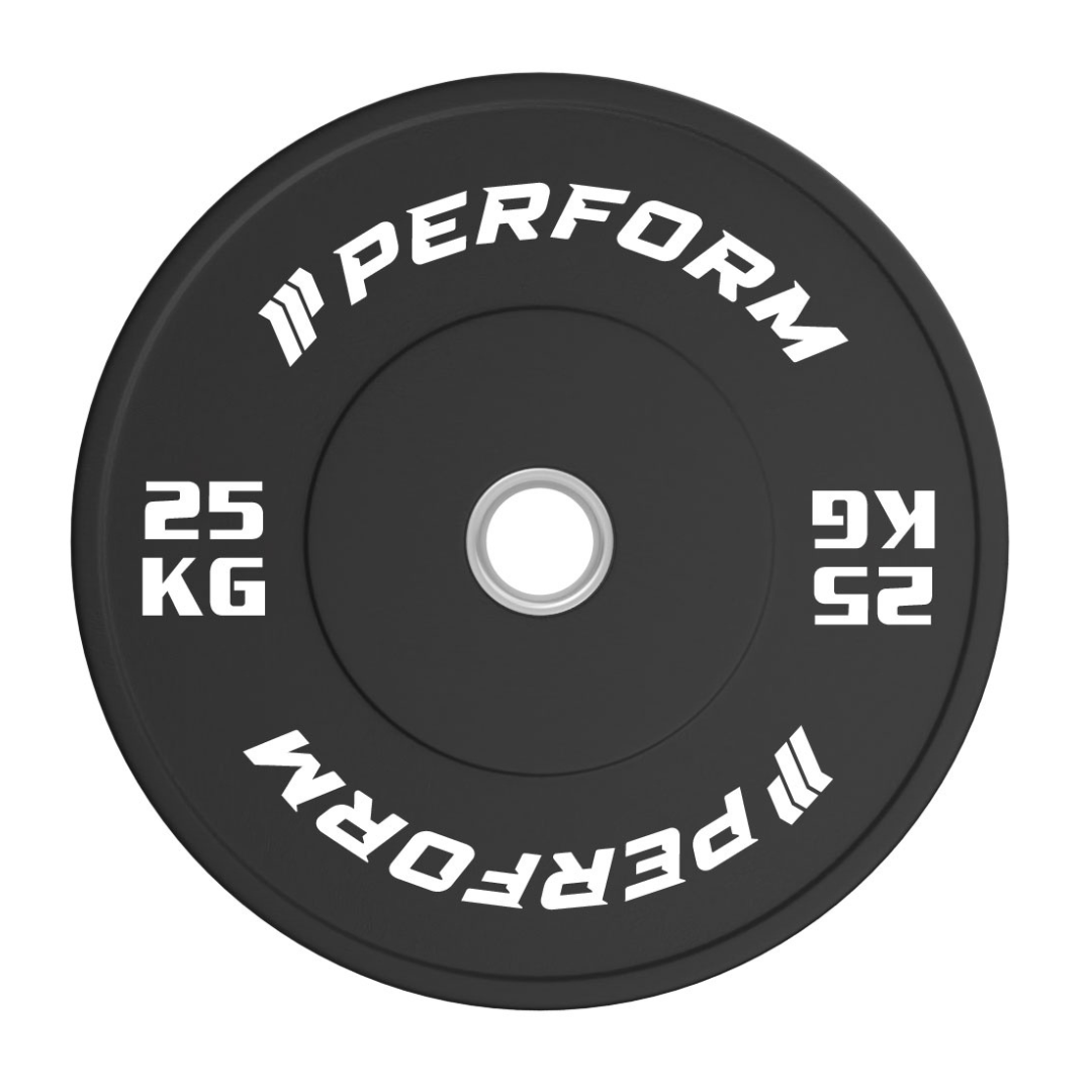 Black bumper plates