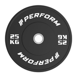 Black bumper plates