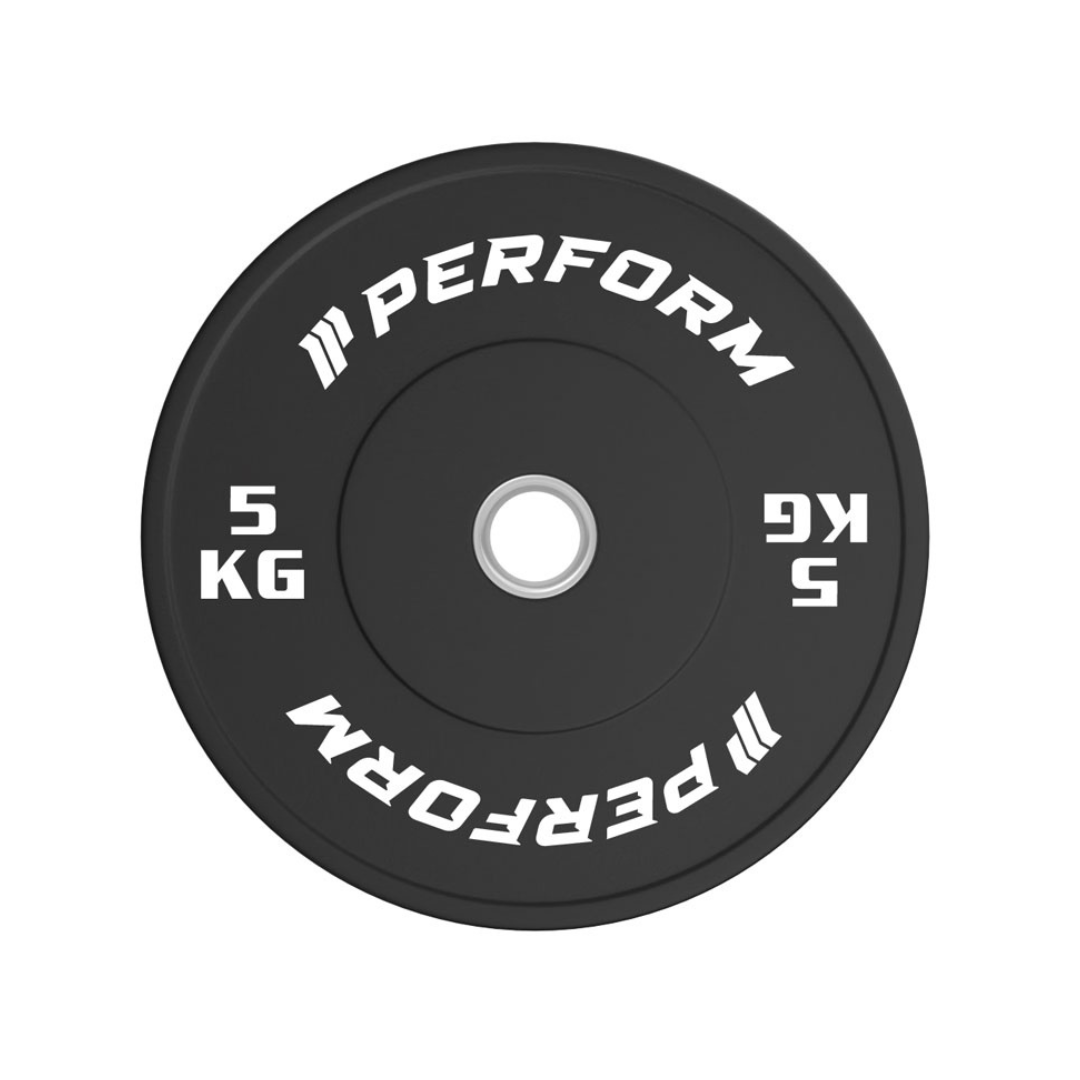 Black Bumper Plates set 100 kg