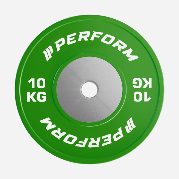 Competition Coloured Bumper Plate | 10 kg | Perform Fitness