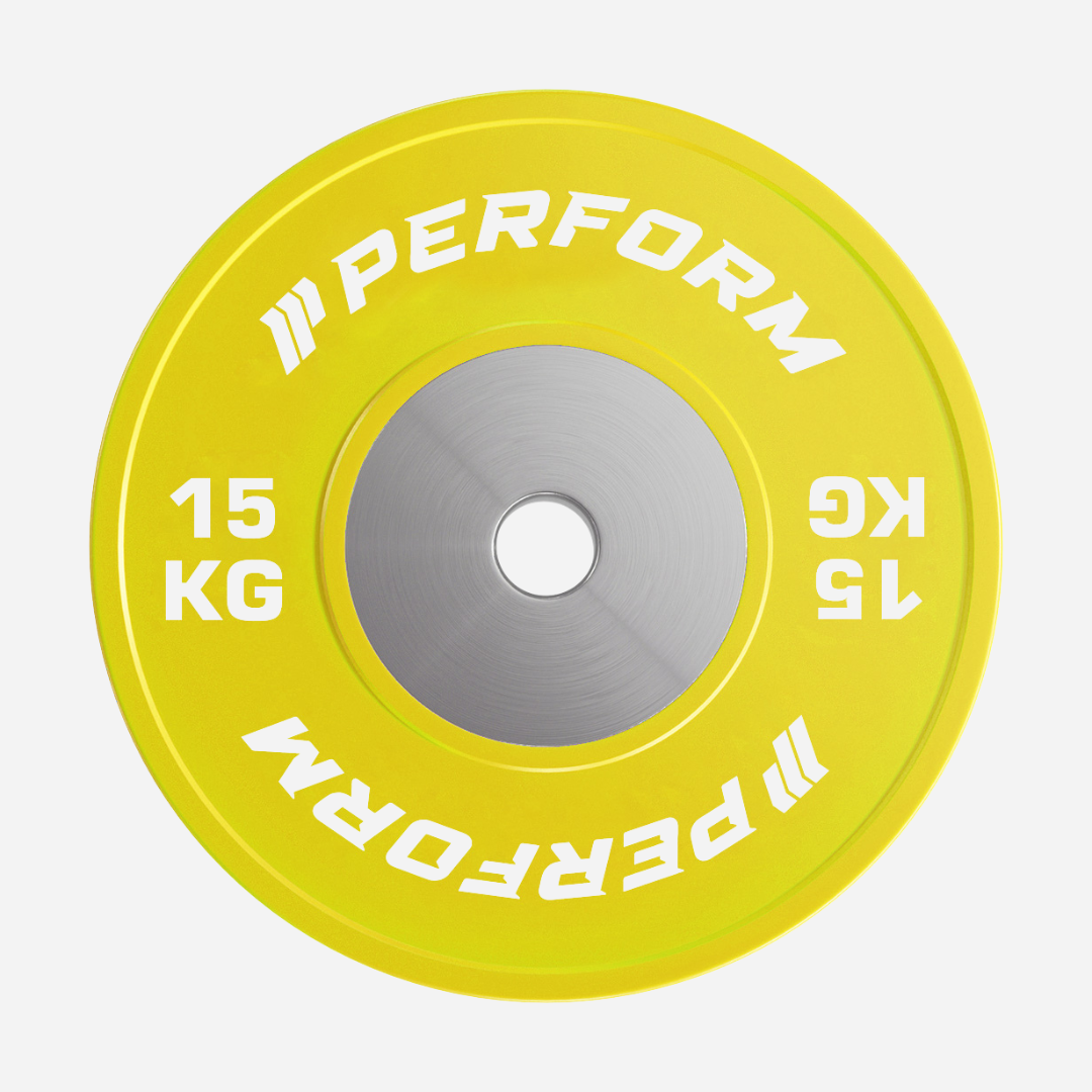 Competition Coloured Bumper Plates | 5-25 kg | Perform Fitness