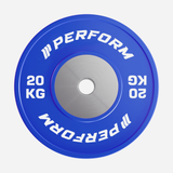 Competition Coloured Bumper Plates | 5-25 kg | Perform Fitness