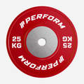 Competition Coloured Bumper Plate | 25 kg | Perform Fitness