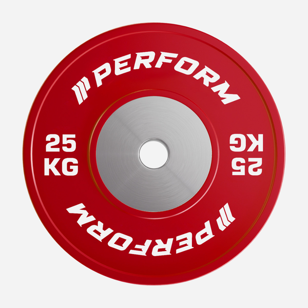 Competition Coloured Bumper Plate | 25 kg | Perform Fitness