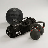 Race Set Basis Men Pro | 2x Kettlebell 32 kg, Wall Ball 9 kg & Sandbag 30 kg | Perform Fitness