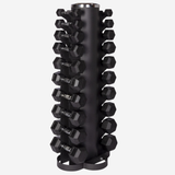 Premium Hexagon dumbbells | set 1-10kg inclusief opslagrack | Perform Fitness