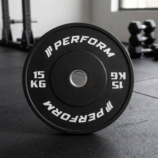 Perform | Black Bumper Plate | 15 kg