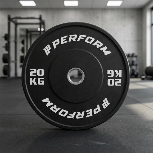 Perform | Black Bumper Plate | 20 kg