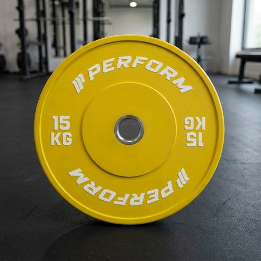 Perform | Coloured Bumper Plate | 15 kg
