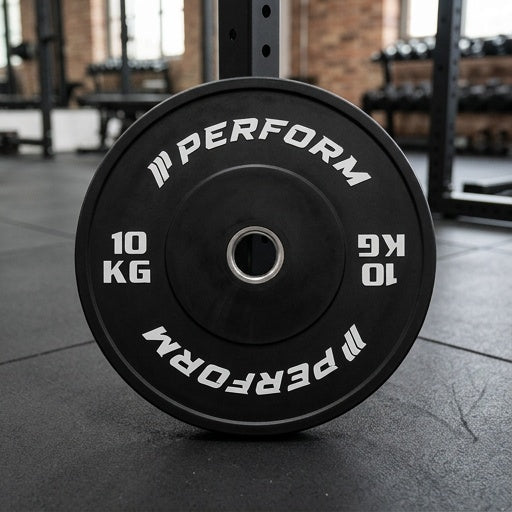 Perform | Black Bumper Plate | 10 kg