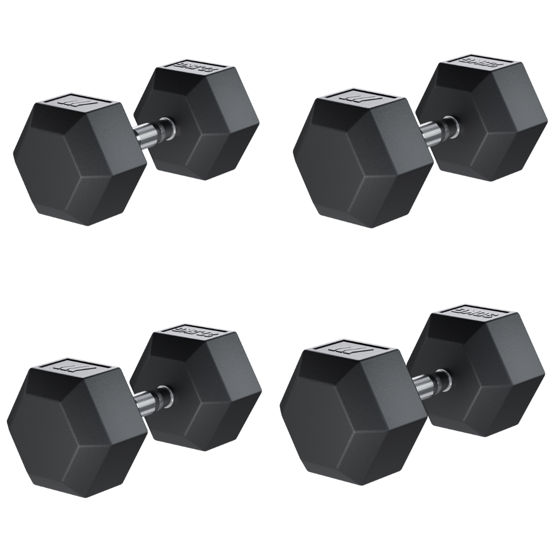 Premium Hexagon dumbbells | Uitbreiding sets