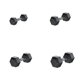Premium Hexagon dumbbells | Complete set