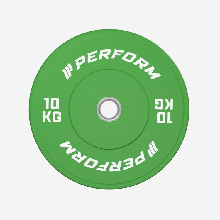 Coloured Bumper Plate | 10 kg | Perform Fitness