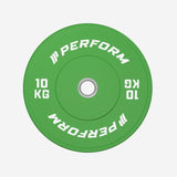 Coloured Bumper Plate | 10 kg | Perform Fitness