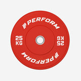 Coloured Bumper Plate | 25 kg | Perform Fitness
