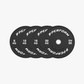 Black Bumper Plates Set | 100 kg | Perform Fitness